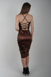 Vestido Sirena Chocolate