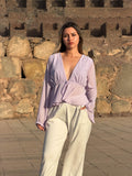 Blusa Gasa Lila