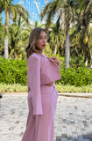 Blazer Cropped Aruba Rosado