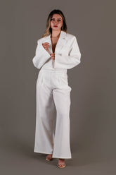 Pantalon Palazzo Osaka Blanco