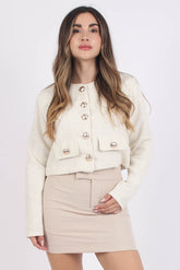 Falda Sastre Femme Beige