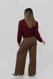 Chaqueta Bomber Muse Burgundy