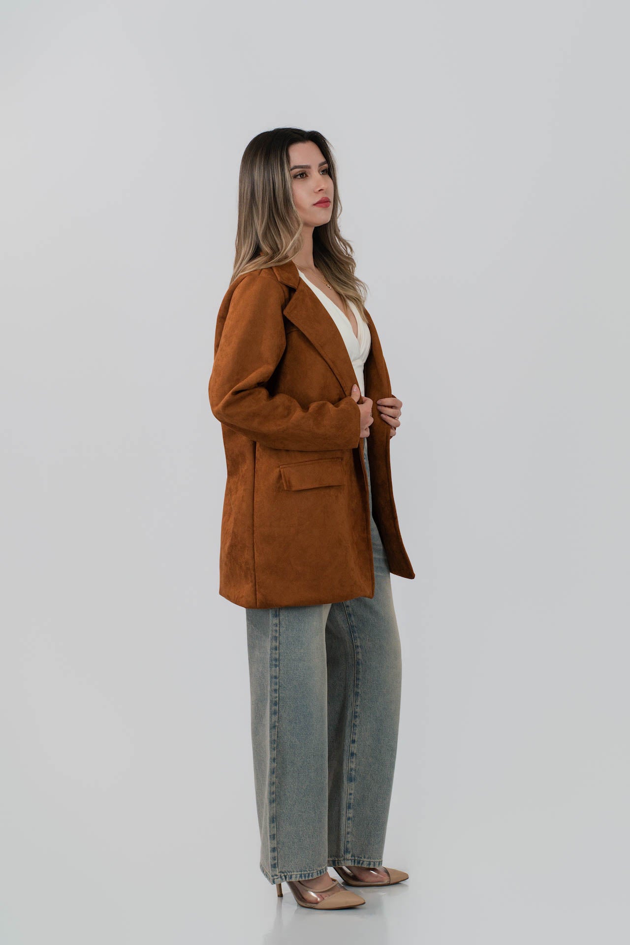 Blazer Suede CaramelCamel