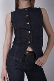 Vest Dark Denim