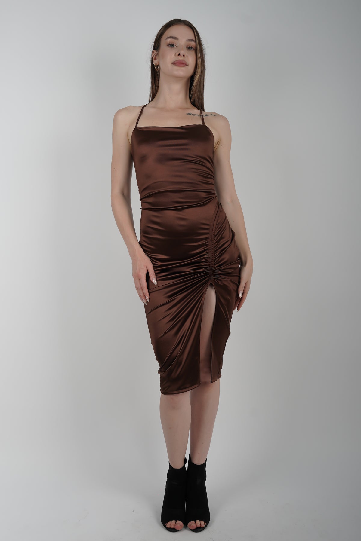 Vestido Sirena Chocolate
