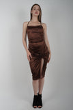Vestido Sirena Chocolate
