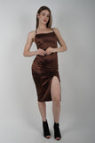 Vestido Sirena Chocolate