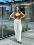Jeans Santorini Blanco