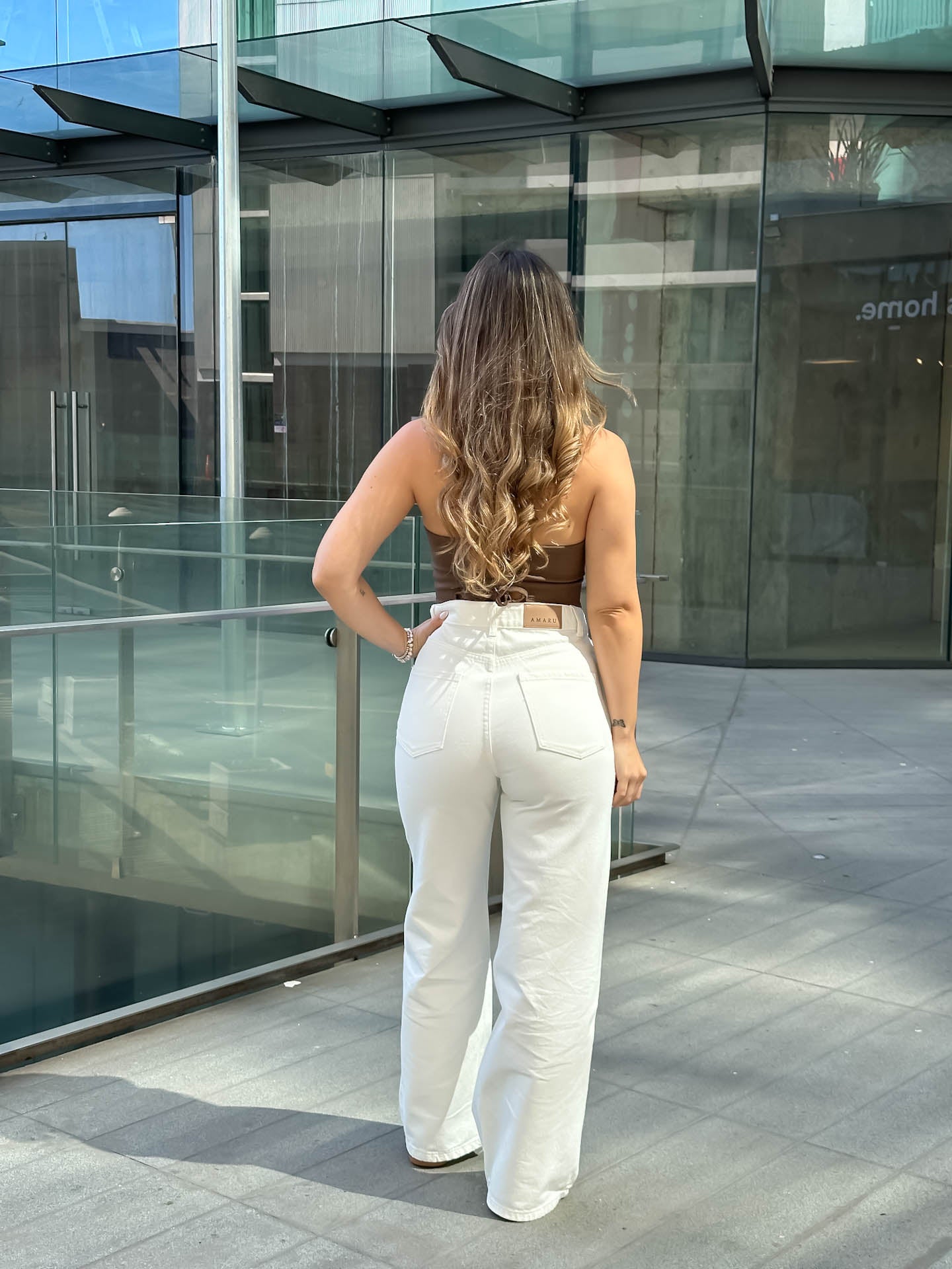 Jeans Santorini Blanco