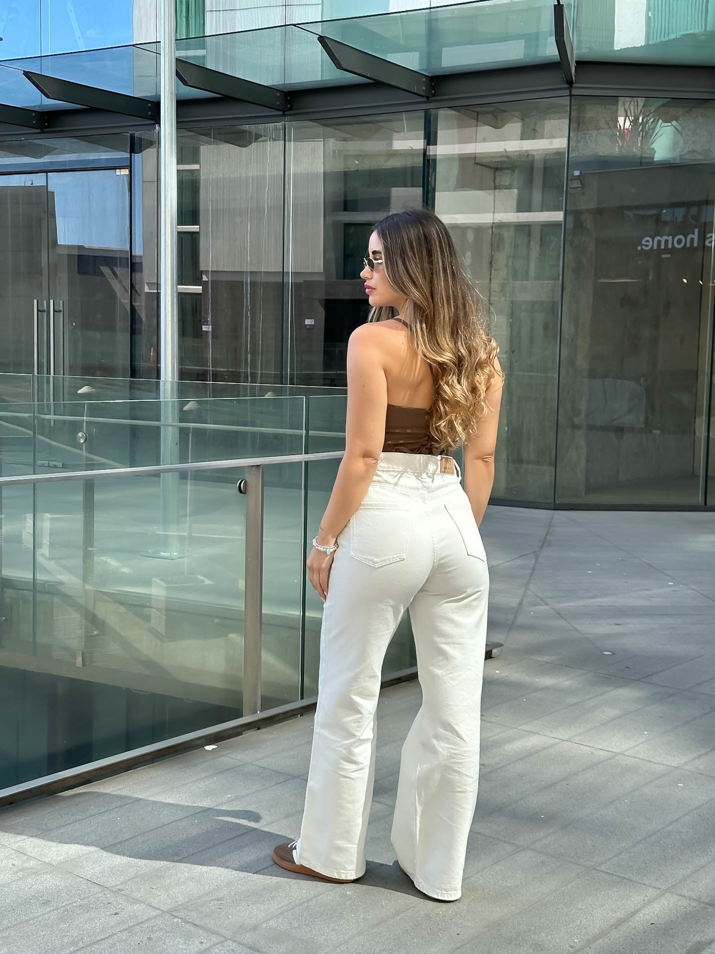 Jeans Santorini Blanco