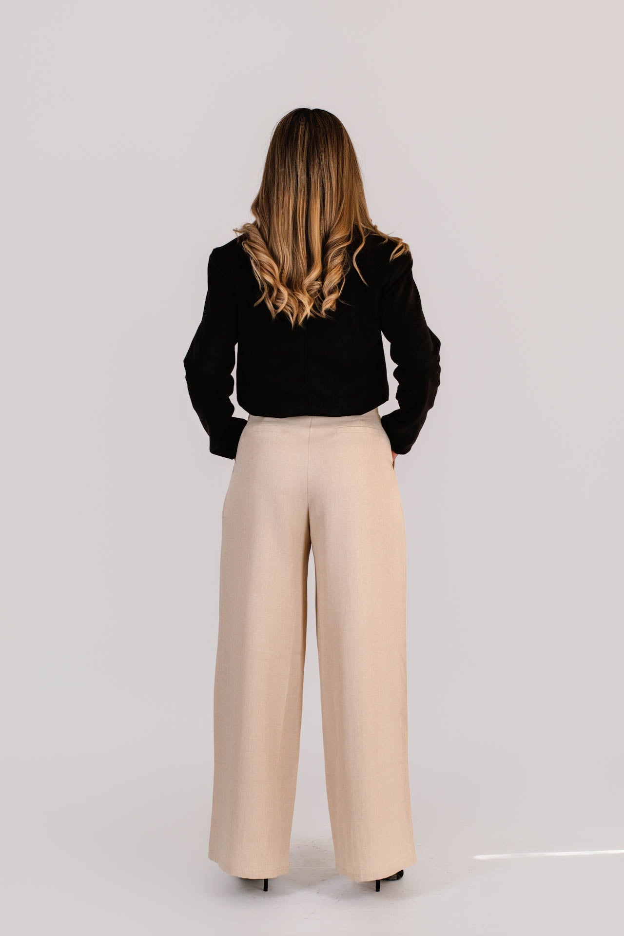 Chaqueta Paño Aurora Negro