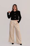 Chaqueta Paño Aurora Negro