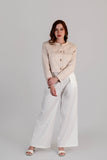 Chaqueta Paño Aurora Beige
