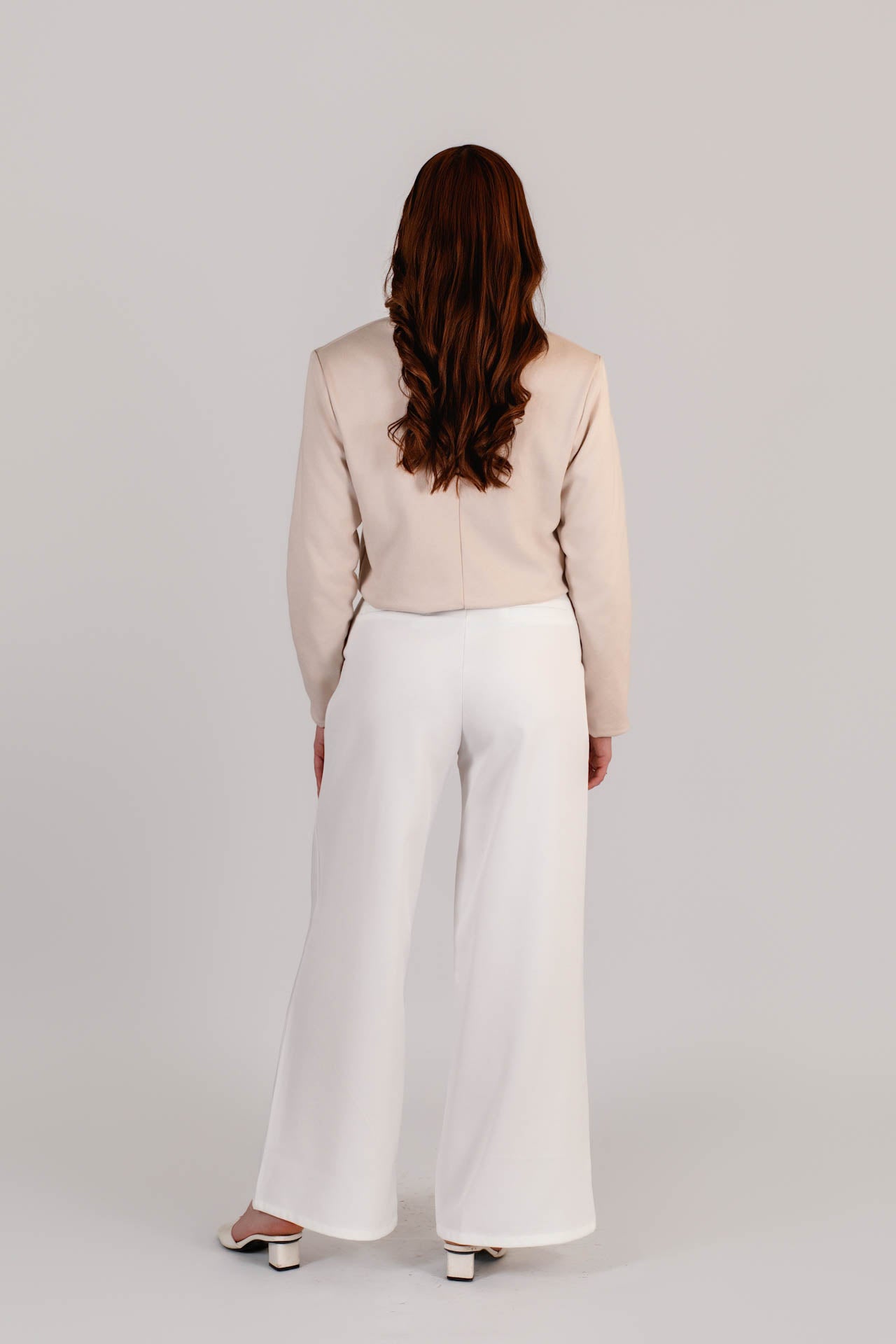 Chaqueta Paño Aurora Beige