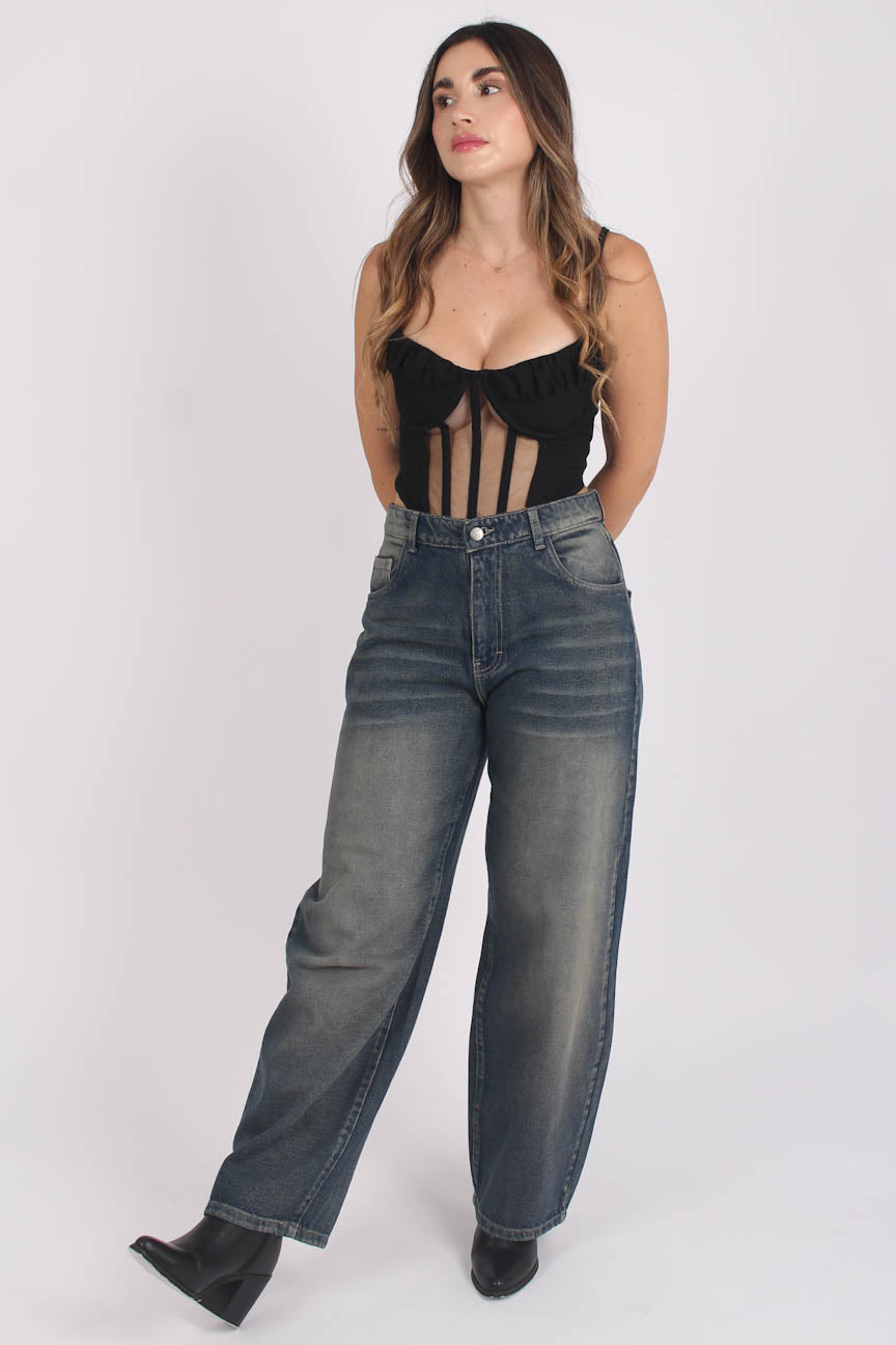 Jeans Chelsea oscuro