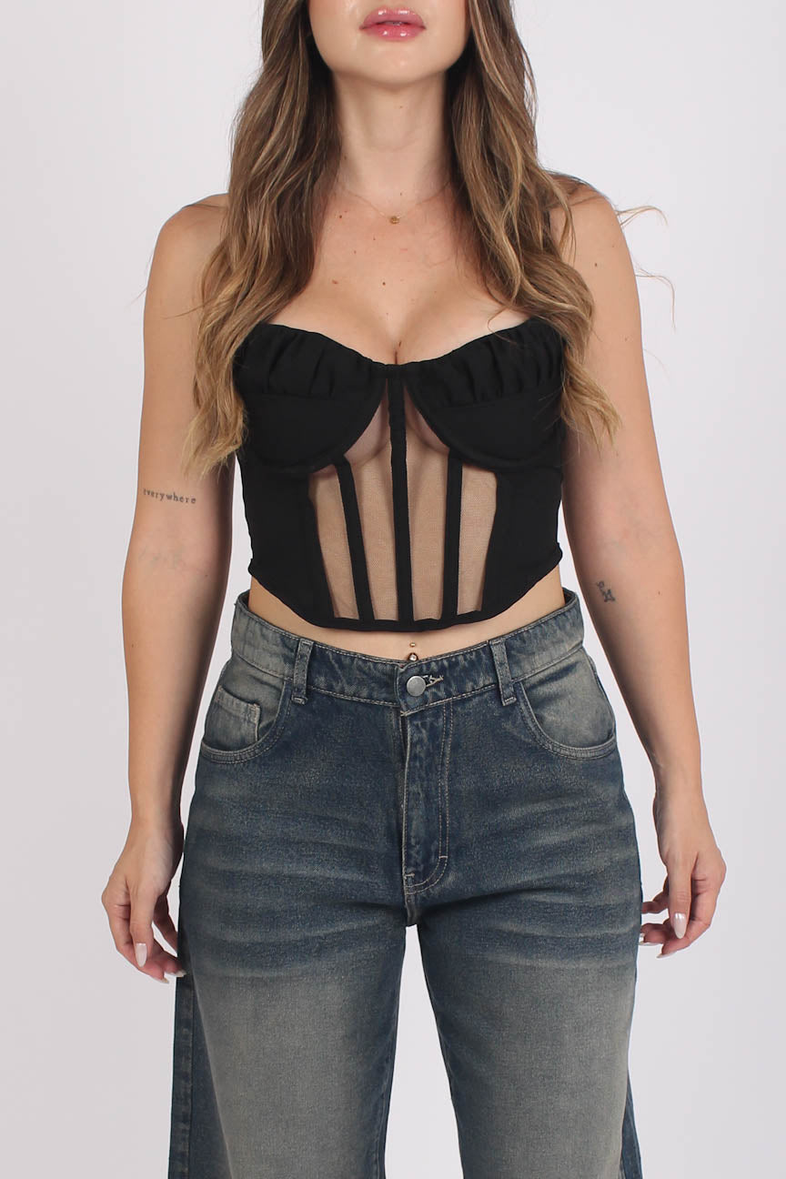 Corset Sastre Capri Negro