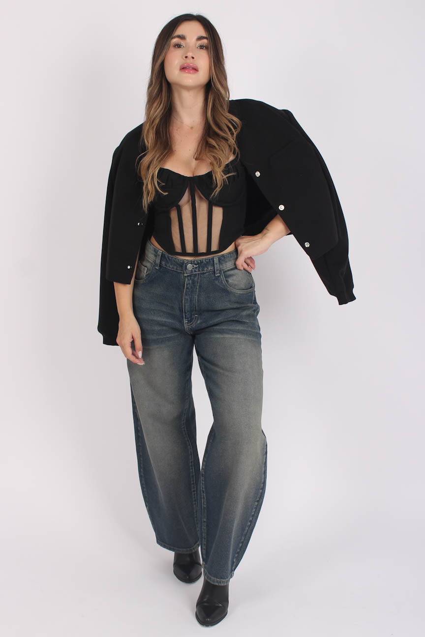 Corset Sastre Capri Negro