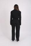 Blazer Cropped Vogue Negro
