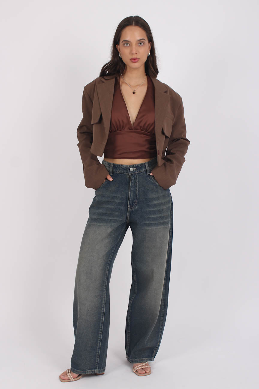 Top Glow Satin Chocolate