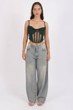 Corset Sastre Capri Verde