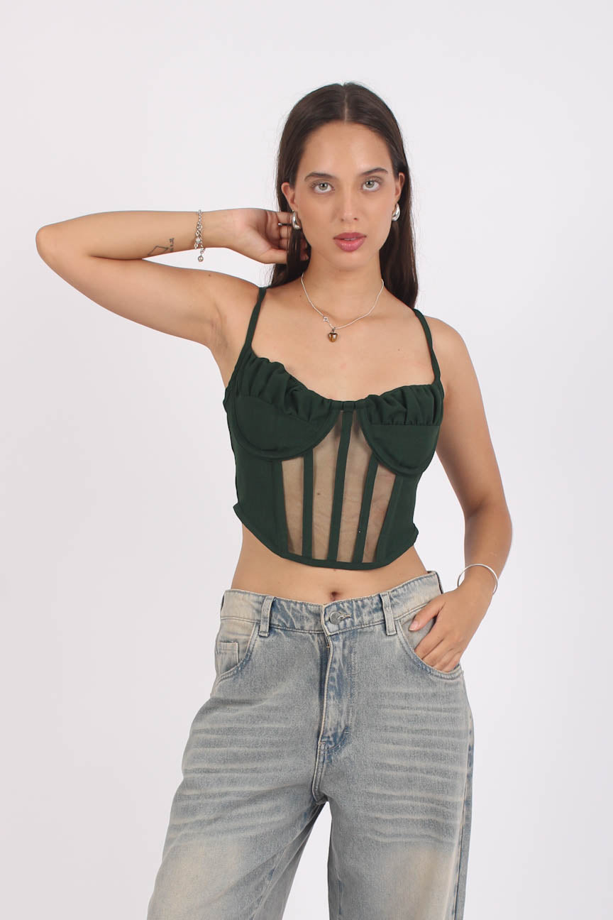 Corset Sastre Capri Verde