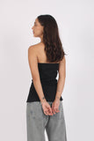 Corset Bustier Romance Negro