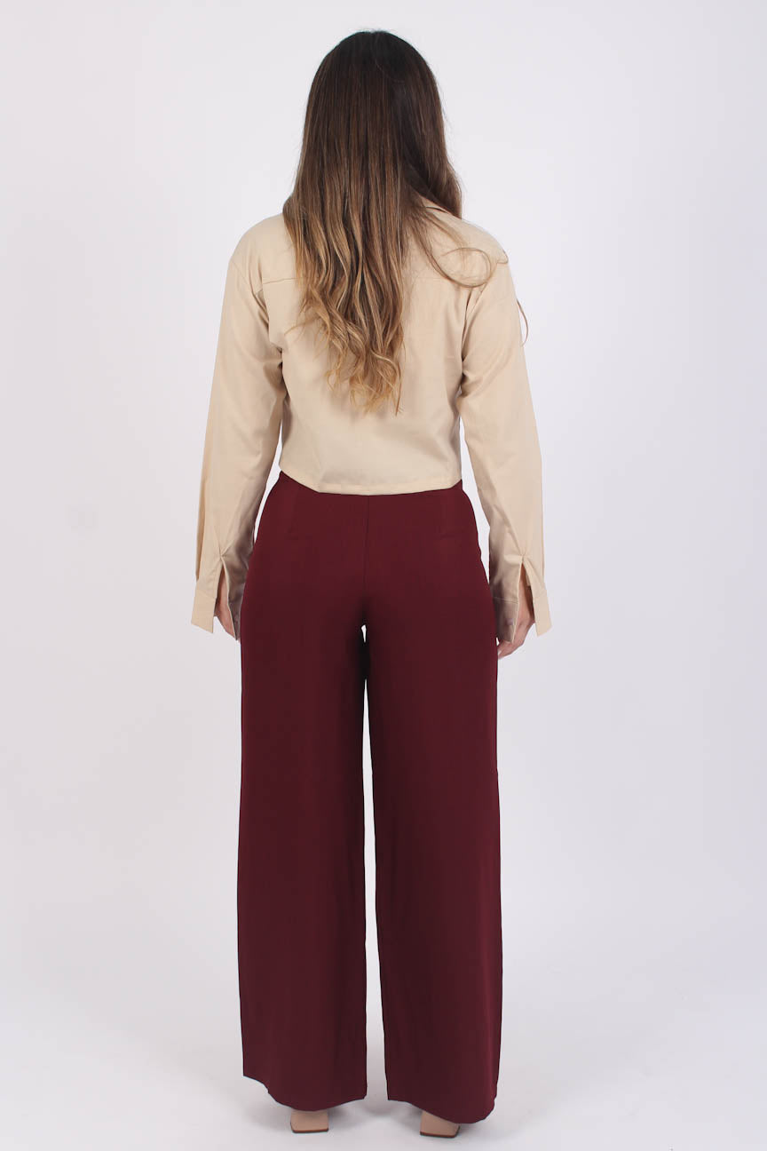 Camisa Soft Popelin Beige