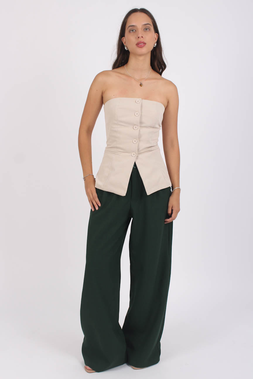 Corset Bustier Romance Beige