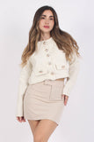 Falda Sastre Femme Beige